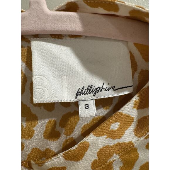 Philip Lim 3.1 100% Silk Animal Print Jumpsuit 8 - Picture 3 of 9